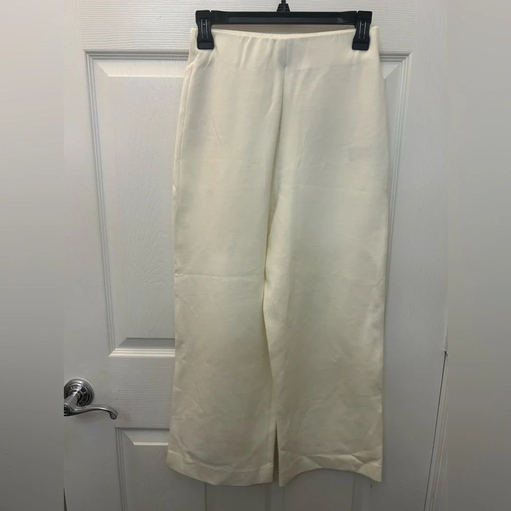 ! Roucha Cream Crop Trousers Pants Size Aa (2-4us)